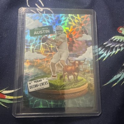 Quinn Ewers  2024 Onit City Limits 8/10  Rare Texas Longhorns Miami Dolphins