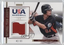 2012 Panini USA Baseball National Team 18U Jerseys 42/99 Bryson Brigman #5 0k0
