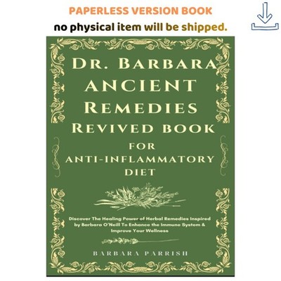 Dr. Barbara Ancient Remedies Revived Book, Barbara O Neill 2026