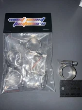 Titanium Hose Clamp No Rust Or Corrosion #10 Size 5/8” To 15/16” Auto Aquarium