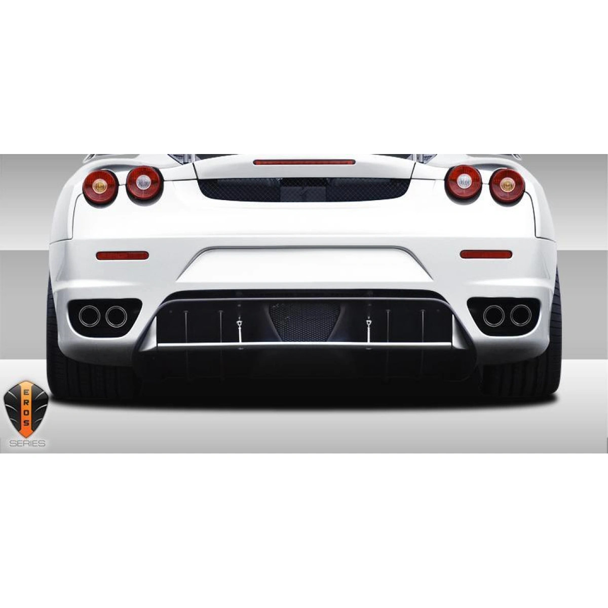 Duraflex F Eros Version 1 Rear Lip for 430 Ferrari 05-09 ed_107731