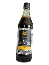 Soeos Genuine Black Vinegar - 500mL Bottle - Aged 3 Years, Non-GMO - Ex: 7/28
