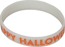 Happy Halloween Trick or Treat Kids Silicone Rubber Sport Wristband Bracelet
