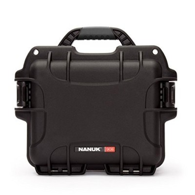 Nanuk 908 Waterproof Hard Case - Black 908S-000Bk-0A0