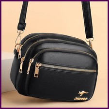 Bolso bandolera de piel suave de alta calidad para mujer
