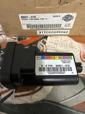 Genuine Harley Davidson Turn Signal Module 68921-01d Th1 C576 for