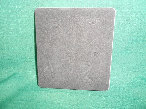 STAMPIN UP Sizzix Bigz Alphabet Simple Letters Lower Case Dies Big Shot - Picture 4 of 5