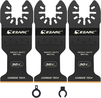 Multitool-Sägeblatt 3 Stück Karbid Metall Schraube Nails 120mm