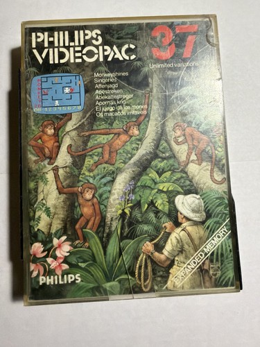 Jeu Philips Videopac N°27 Baby-foot - Rétro, état Très Bon, Version PAL Française