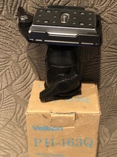 Velbon PH-163Q Professional Tripod Ball Socket Head w Mg Quick Release Adapter