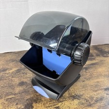 Rolodex Rotary Business Card File Organizer Black R-48 with A-Z Tabs and Cards