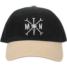 Teenage Mutant Ninja Turtles - TMNT Black  Beige Hat Embroidered - Bioworld