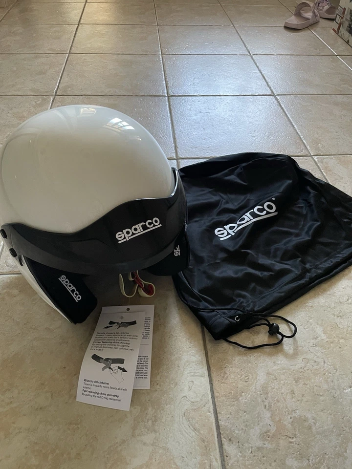 Sparco PRO RJ-3i Open Face Helmet FIA 8859-2015 Snell 2015 - Photo 2/4