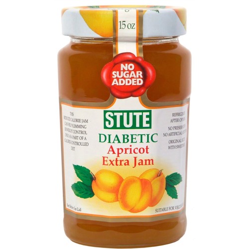 Stute Diabetic Apricot Extra Jam 430g eBay