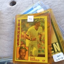 1984 Topps Baseball #460 Dave Winfield BGS 10 PRISTINE Yankees POP 1 HOF 1/1