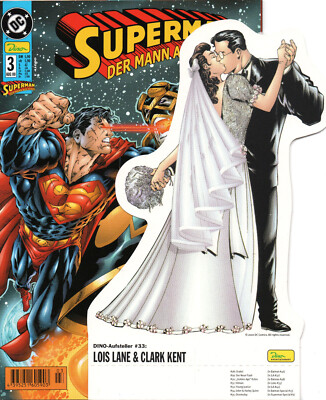 Superman, der Mann aus Stahl Nr. 3 (Inkl. Aufsteller: LOIS & CLARK! Dino 2000)
