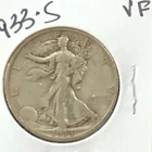 1933-S Walking Liberty Silver Half Dollar    E9178