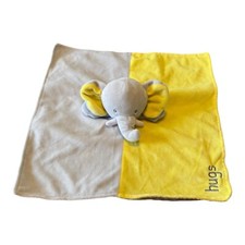 Okie Dokie Elephant Security Blanket Rattle Lovey