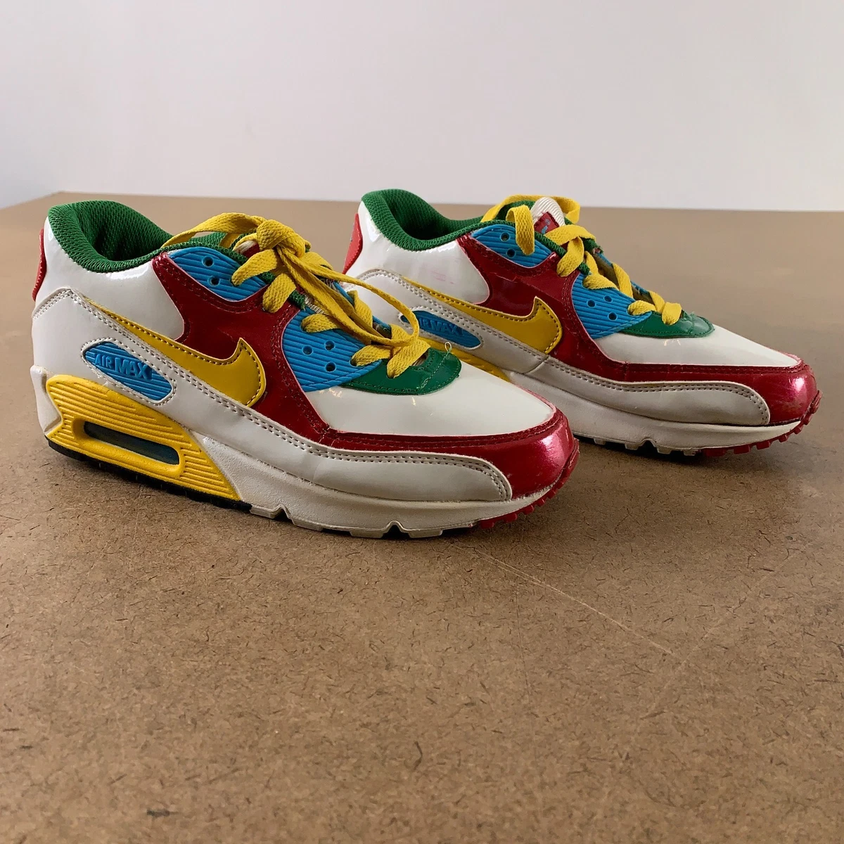 Nike Air Max 90 Men's Shoe Size 8 Colorful 2009 Sneakers 312334-061 *Flaws*  | eBay
