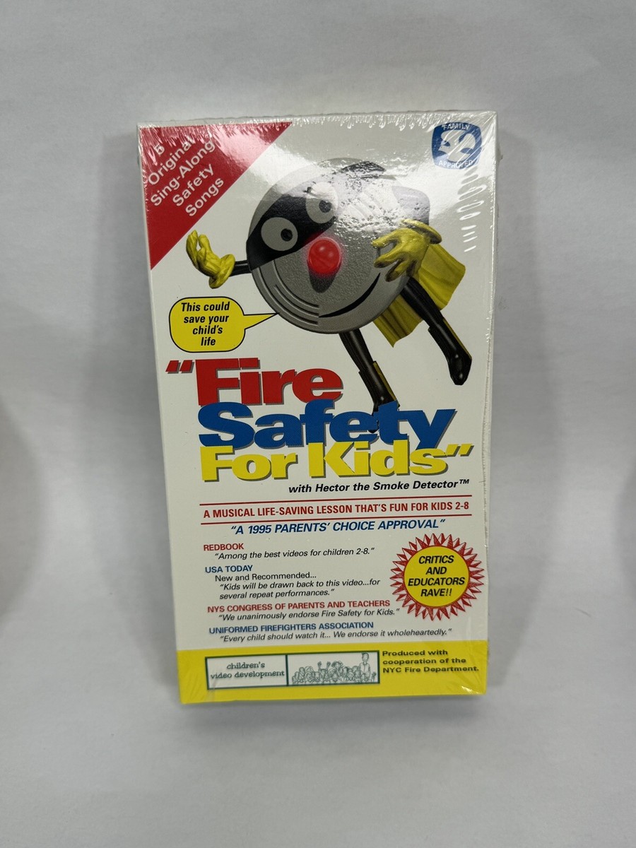 Fire Safety For Kids Hector The Smoke Detector 1995 Musical