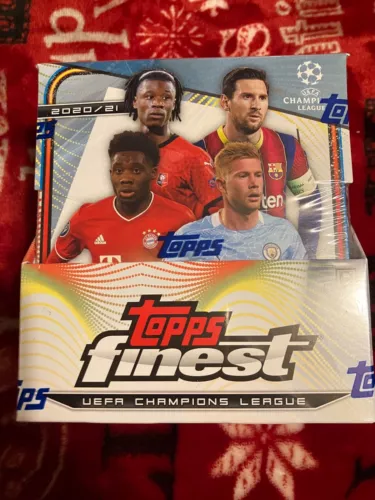 2020-21 Topps Finest UEFA Champions League Hobby Box
