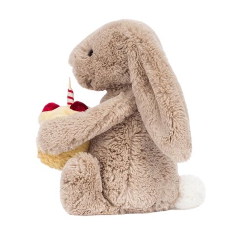 Jelly Cat Bashful Beige Birthday Bunny Cake🎂🐰 18CM - Bild 9 von 10