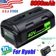 for RYOBI 40-Volt 8.0Ah High Capacity Lithium-Ion Battery OP4060A1 BRAND NEW