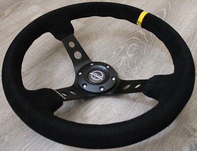 NRG STEERING WHEEL SHORT HUB+GEN 2.0 BLACK QUICK RELEASE FOR - Foto 2