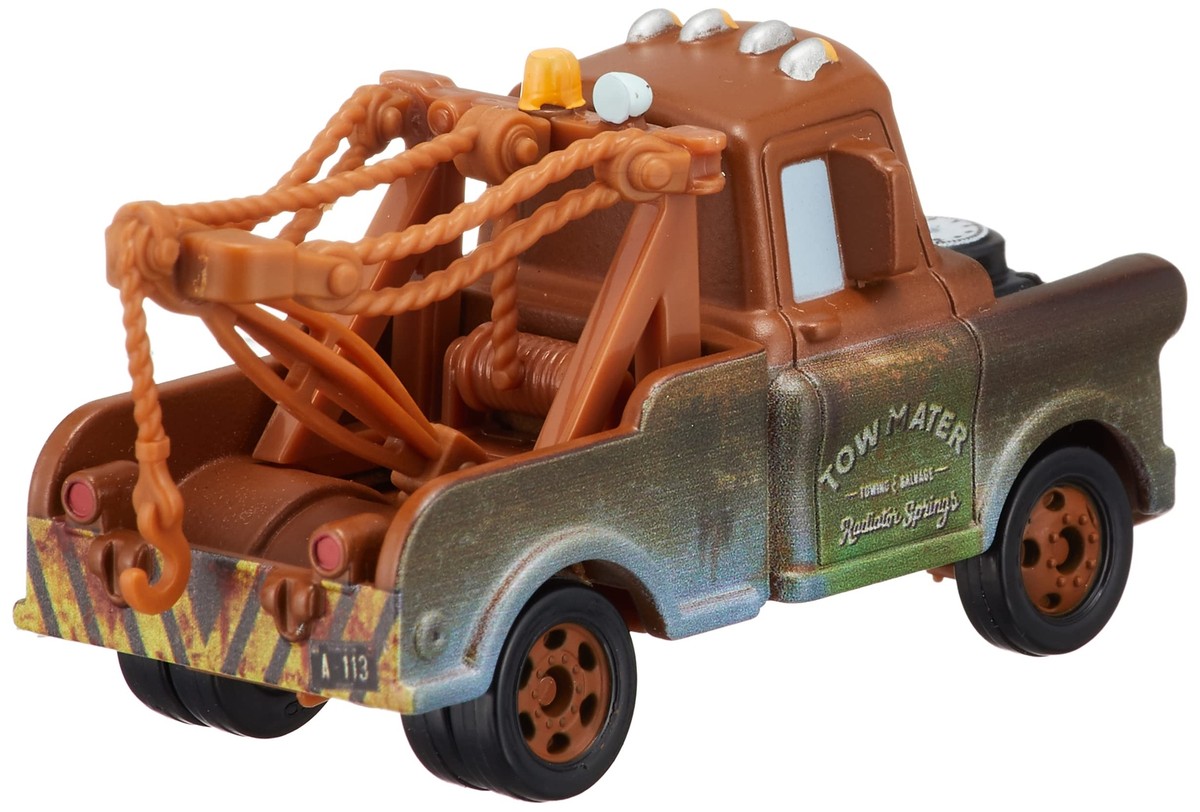 TIME TRAVEL MATER タイムトラベル　メーター　カーズ ミニカー Takara Tomy Tomica Disney Cars Mater (time Travel Type) for sale