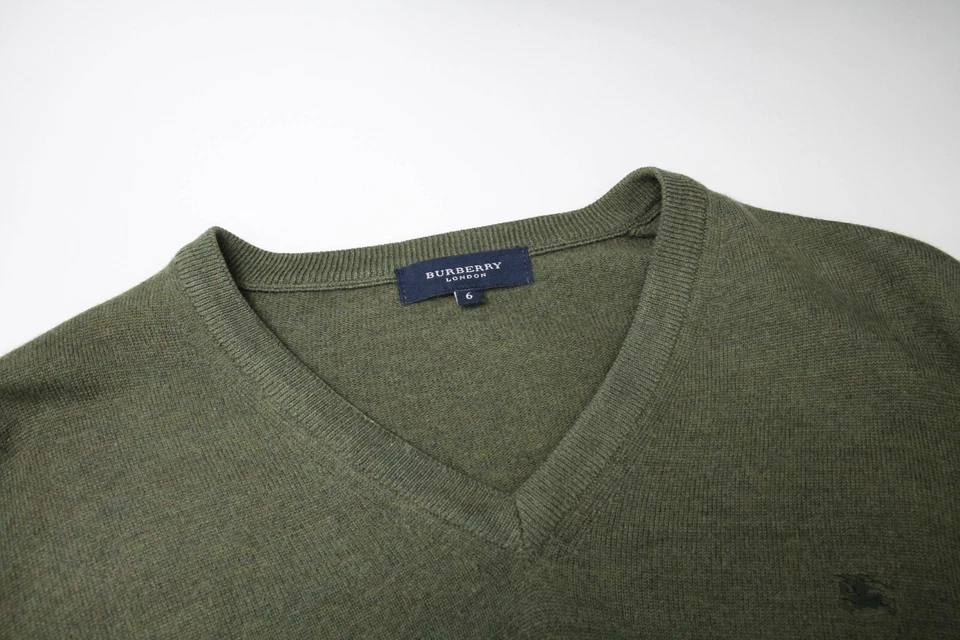 Burberry Pullover Damen (UK) 6 Pullover Merino Wollmischung Mischung Übergröße - Bild 4 von 4