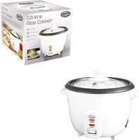 Quest Rice Cooker/ Steamer 0.8L 350W Removable Non Stick Bowl Keep Warm Function