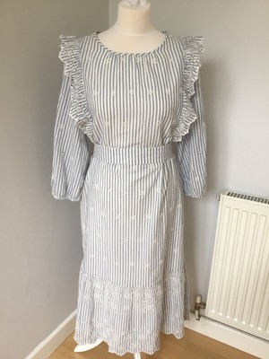 m&s white dress