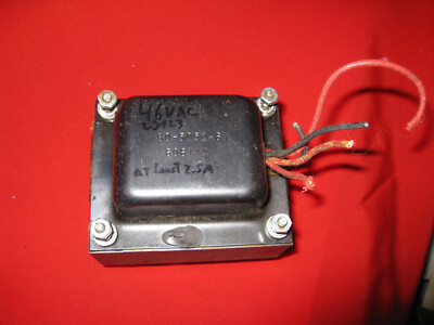 power supply Transformer PRI 120V SEC 46VAC ct 23+23vac pn 80-5052-6 606714