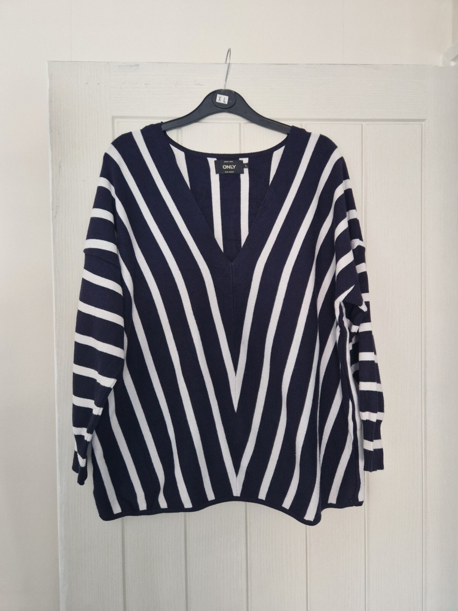 Stripey Womens Jumper From Only UK