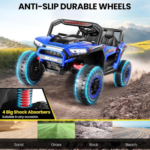 24V Kids Ride On UTV Car for Kids Electric Car Toys 4 Wheeler Off-Road W/Remote - Picture 3 of 78