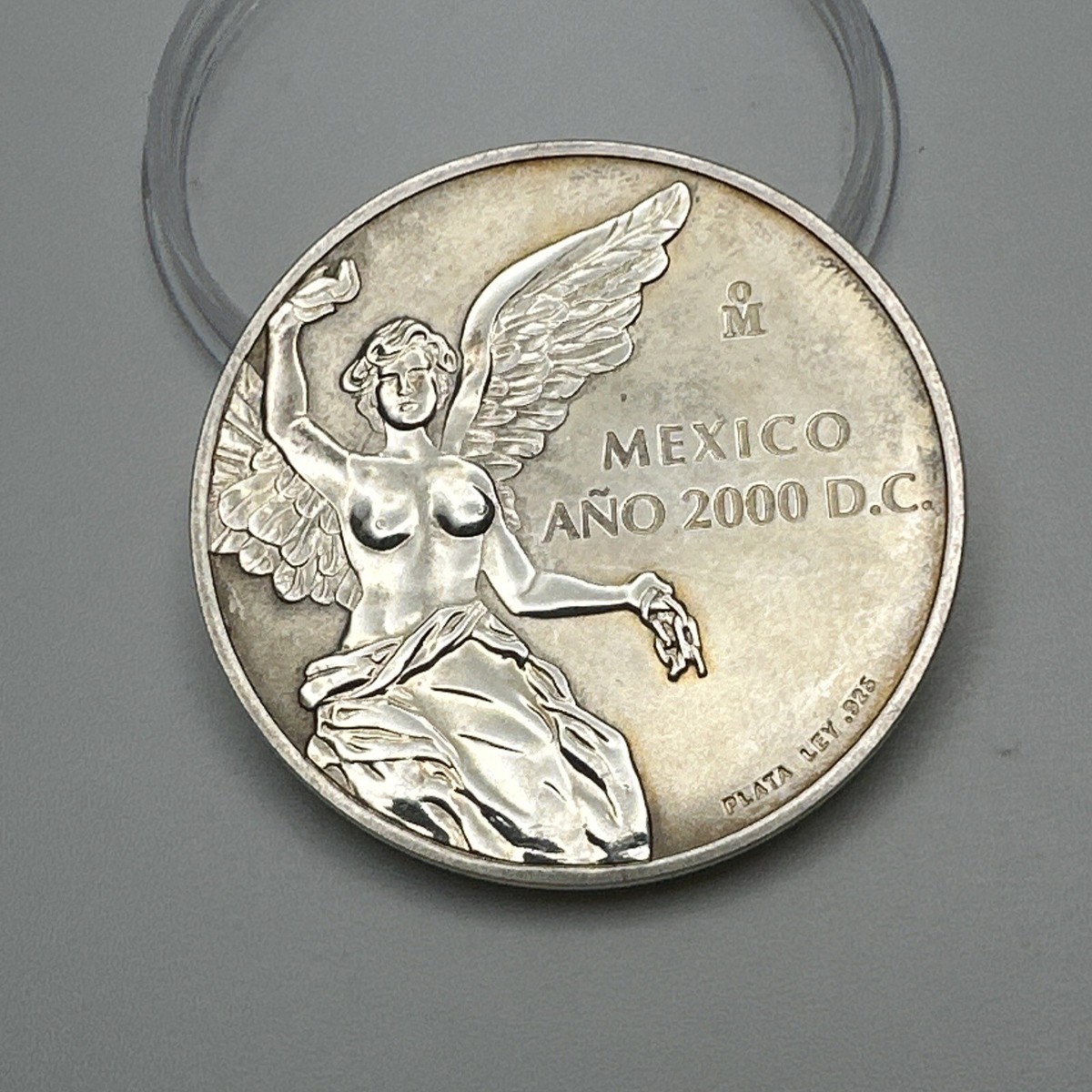 Lot Of 2-2000 Mexico Ano Millennium Casa de Moneda Silver Proof