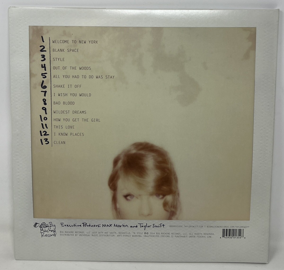 米2discs LP Taylor Swift 1989 BMRBD0500E Big Machine Records /00660 Taylor Swift *1989 *2 LP *record *NEW *2014 *Big Machine