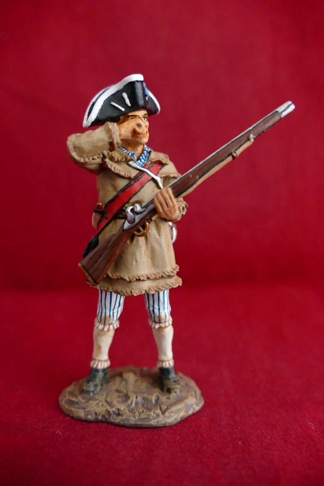 King & Country AR057 Rifleman Biting Cartridge America's Revolution 1776 - Photo 2/4
