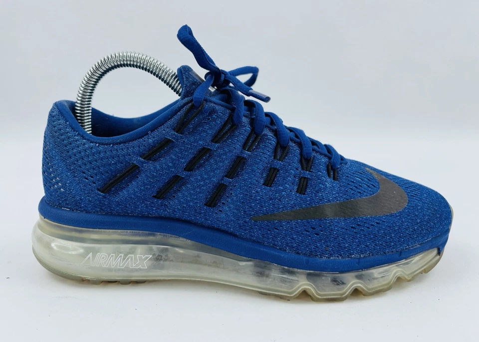 Nike Air Max 2016 Juvenil Talla 5Y Azul Deportivo para Correr 806772-401 Foto 2 de 4