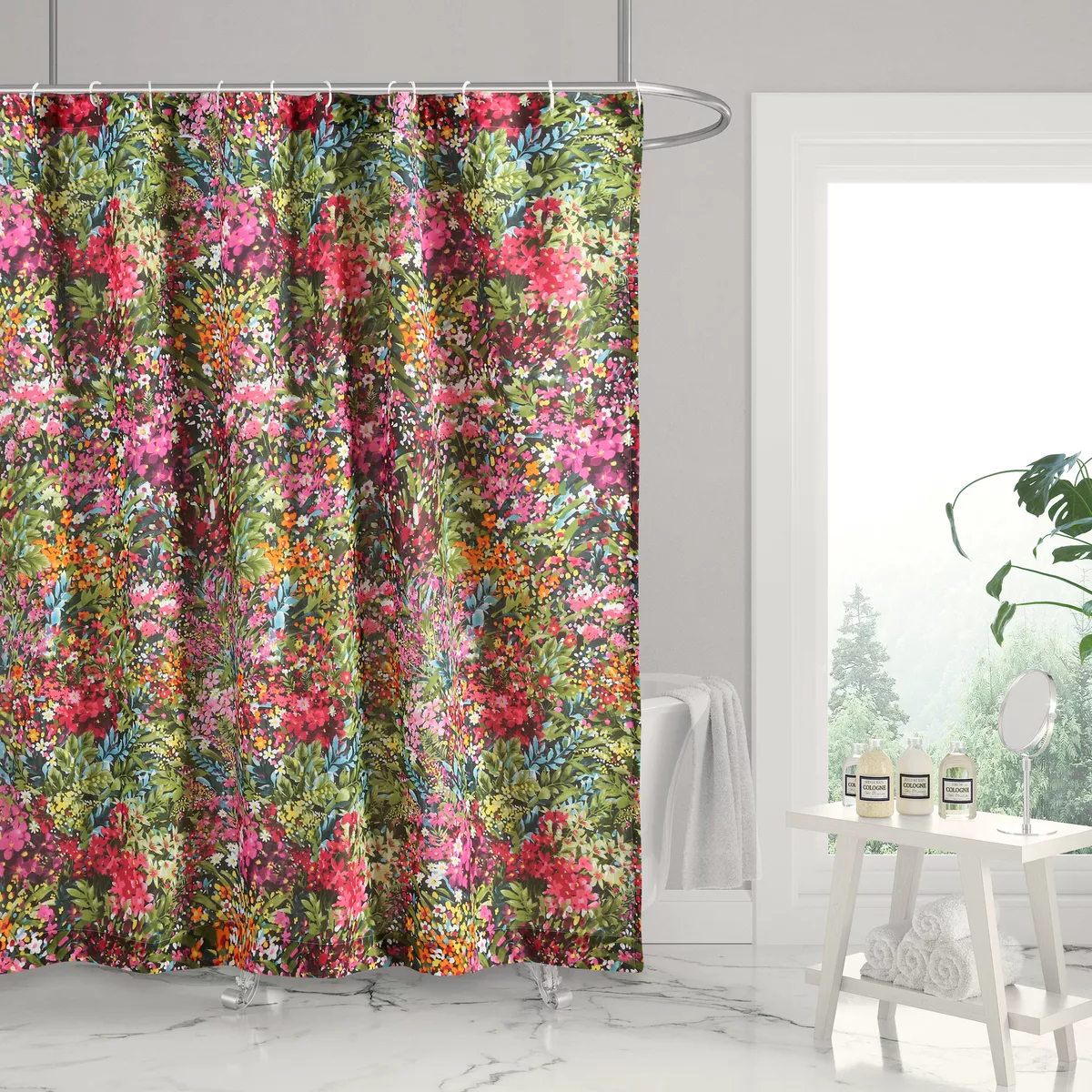 Lined 2024 shower curtain