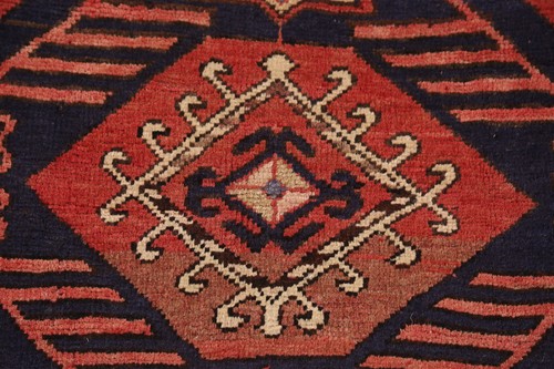 Geometric Heriiz Tribal Traditional Hand-made 9ft Hallway Runner Rug 3x9 Carpet - Picture 9 of 20