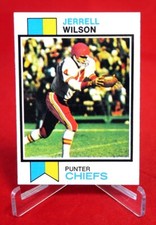 Jerrell Wilson TOPPS Football Card 1973 #260 NFL EX-NM