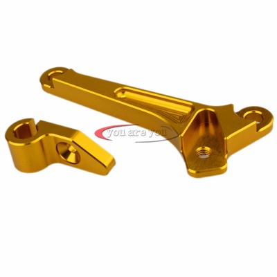 FXCNC Motorcycle Clutch Cable Bracket Holder For Yamaha YZF R3 YZF R25 Blue