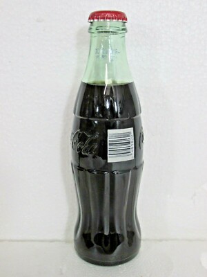 COCA-COLA CLASSIC 8 oz FULL UNOPENED COKE BOTTLE From New Orleans COCA-COLA CLASSIC 8 oz FULL UNOPENED COKE BOTTLE From New Orleans