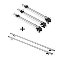3x Fahrradträger Bike Pro+Dachträger RAPID für für VW Jetta A4/Bora SW 5Tür 98-0