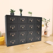 16 Drawer Apothecary, Hardware Store Cabinet, Store Display Pharmacy Cupboard