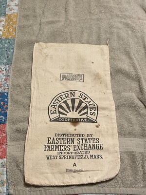 Eastern States Cooperative Flow Cloth Bag As Seen (Read)