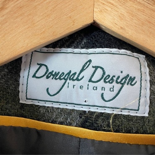 Donegal Design NWOT Irish Wool Plaid Tartan Cape Poncho Spring Coat Jacket XL - Picture 4 of 9