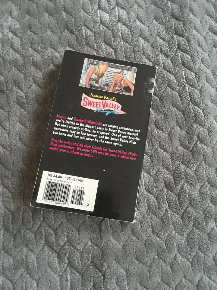 Sweet Valley High Last Wish Francine Pascal Paperback (Book #144, 1998) Foto 2 de 4