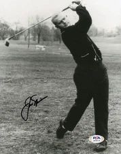 JACK NICKLAUS PSA AUTHENTIC AUTOGRAPHED 8 X 10 PHOTO LOA